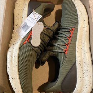 adidas Men's Olive and Red Sneakers